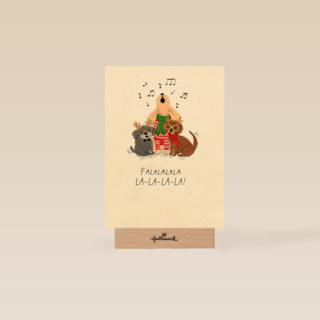 Kinderpostzegels Falalala hondenkoor