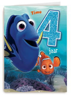 verjaardag leeftijden nemo 4 jaar