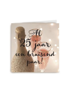 jaar trouwen bruisend paar