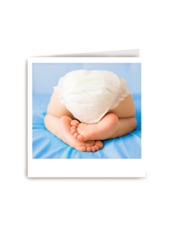 Polaroidkaart baby zoon