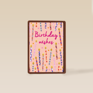 Birthday Wishes kaarsen