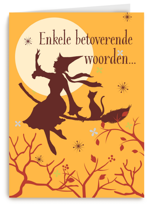 Heks op bezemsteel