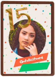 Gefeliciteerd 15 jaar fotokaart