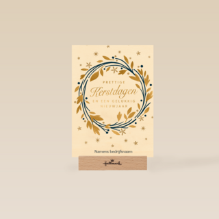 Stijlvolle zakelijke kerstkaart