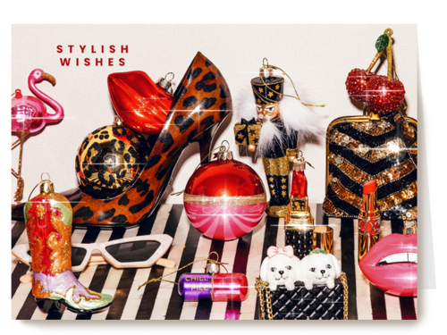 Vondels kaart stylish wishes