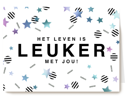 Verjaardagskaart Hallmark | Verjaardag Kaart Stijlvol Het Leven Is Leuker Met Jou