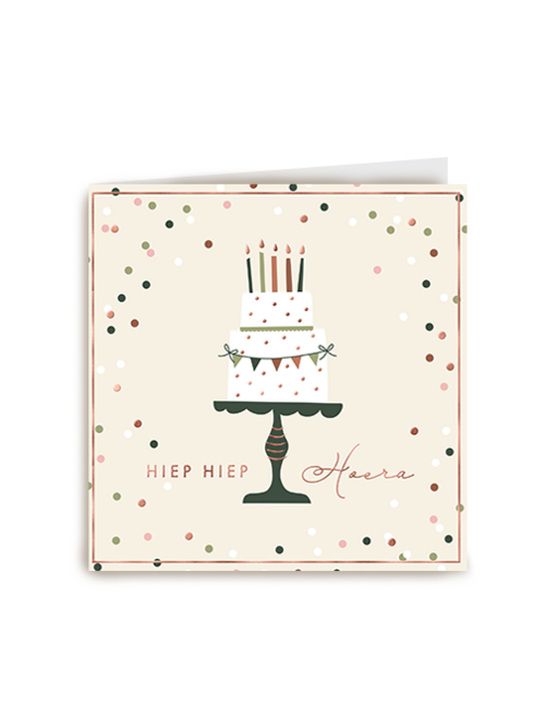 Verjaardagskaart Hallmark | Verjaardagskaart Taart Hiep Hiep Hoera