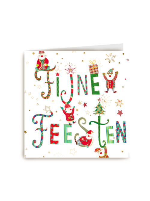 Klassieke kerstkaart