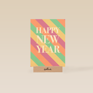 Nieuwjaar kaart happy new year