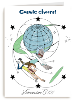 Rick Morty Cosmic Cheers