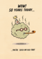 Verjaardagskaart 50 grappig old fart