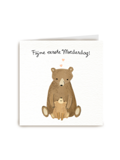 Fijne eerste moederdag mamabeer