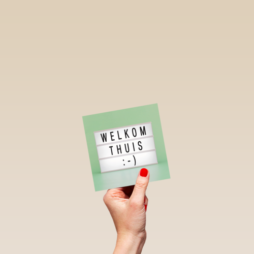 welkom thuis lightbox