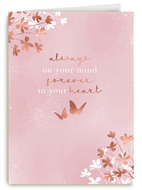 Always on your heart forever in your heart