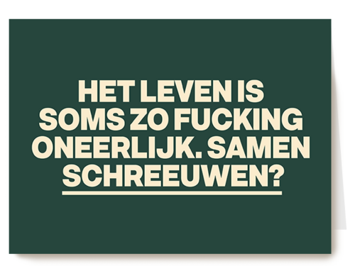 Kaart Hallmark | Condoleance Kaarten | Condoleance Kaart Andc Het Leven Is Soms Zo Fucking Oneerlijk