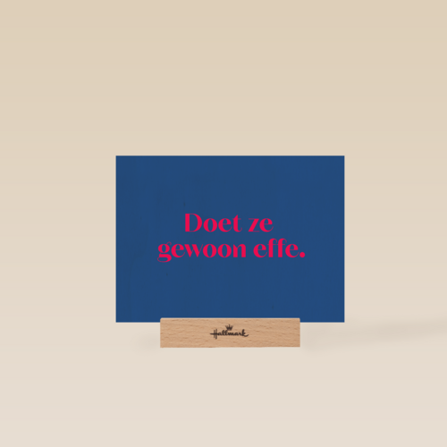 andC Doet ze gewoon effe