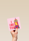 Minions Valentijnskaart I like you