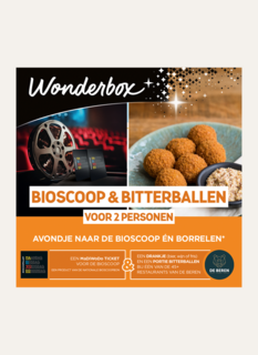 Bioscoop & Bitterballen voor 2 Personen Cadeaubon