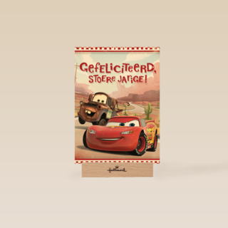 disney cars gefeliciteerd stoere jarige