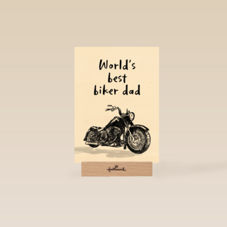 vaderdag kaart motorfiets