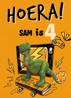 Toy Story Dino verjaardag