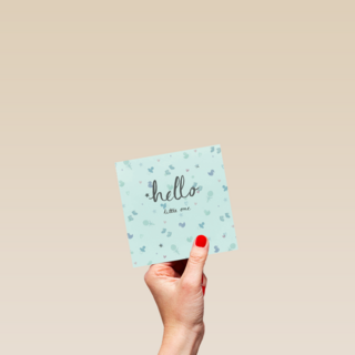 vers van de pers baby zoon hello little me