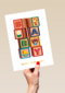 Geboorte felicitatie folio baby blokken