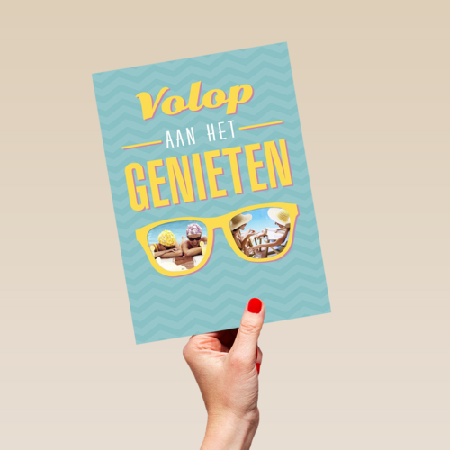 volop genieten met zonnebril