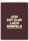 verjaardag kaart lachrimpels