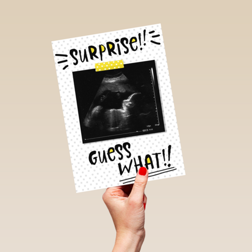 surprise guess what