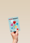 Bedanktkaart met bloemen illustratie