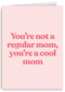 moederdag kaart hip cool mom