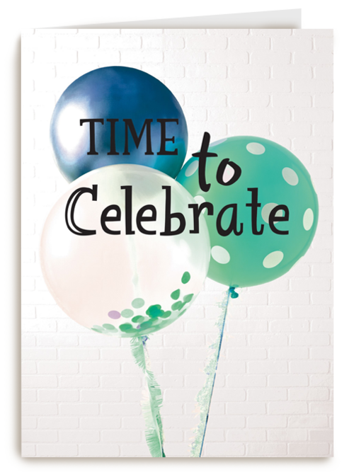 verjaardag man hip time to celebrate