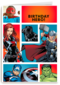 Avengers fotokaart Birthday Hero