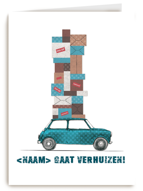 verhuis auto dozen