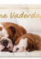 Fijne vaderdag slapende honden