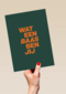 goed gedaan kaart andc wat een baas ben jij