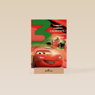 drie hiep hiep hoera cars