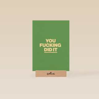 andC You fucking did it
