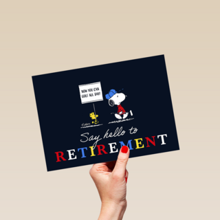 Peanuts Retirement Golf