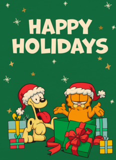 Garfield Happy Holidays