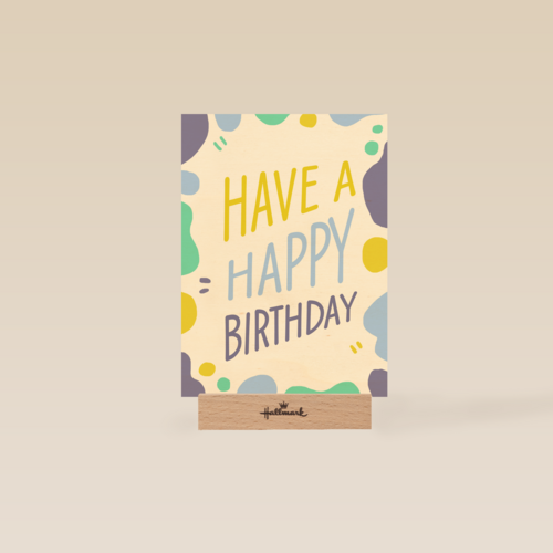 Verjaardagskaart man vrouw hip Have a happy birthday