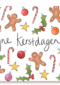 Kerstkaart matia studio hulst gingerbread