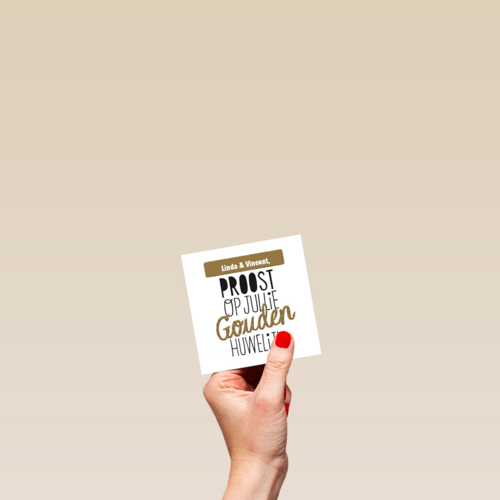 jubileum goud 50 proost op jullie gouden huwelijk