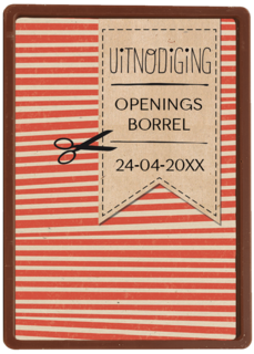 uitnodiging opening borrel