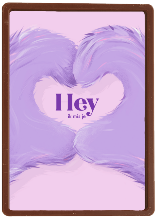 Kaart Hallmark | Vriendschap | Ik Mis Je Fluffy Hands