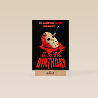 His name was Jason and today it is his birthday