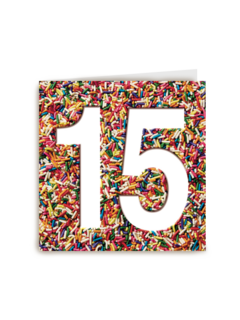 prodo design 15 jaar confetti woohoo