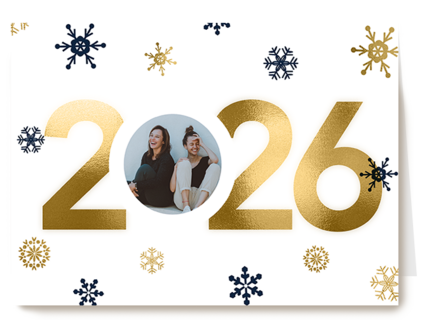 Nieuwjaar 2026 fotokaart gouda