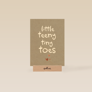 little teeny tiny toes